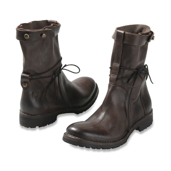 Diesel Leather Boots